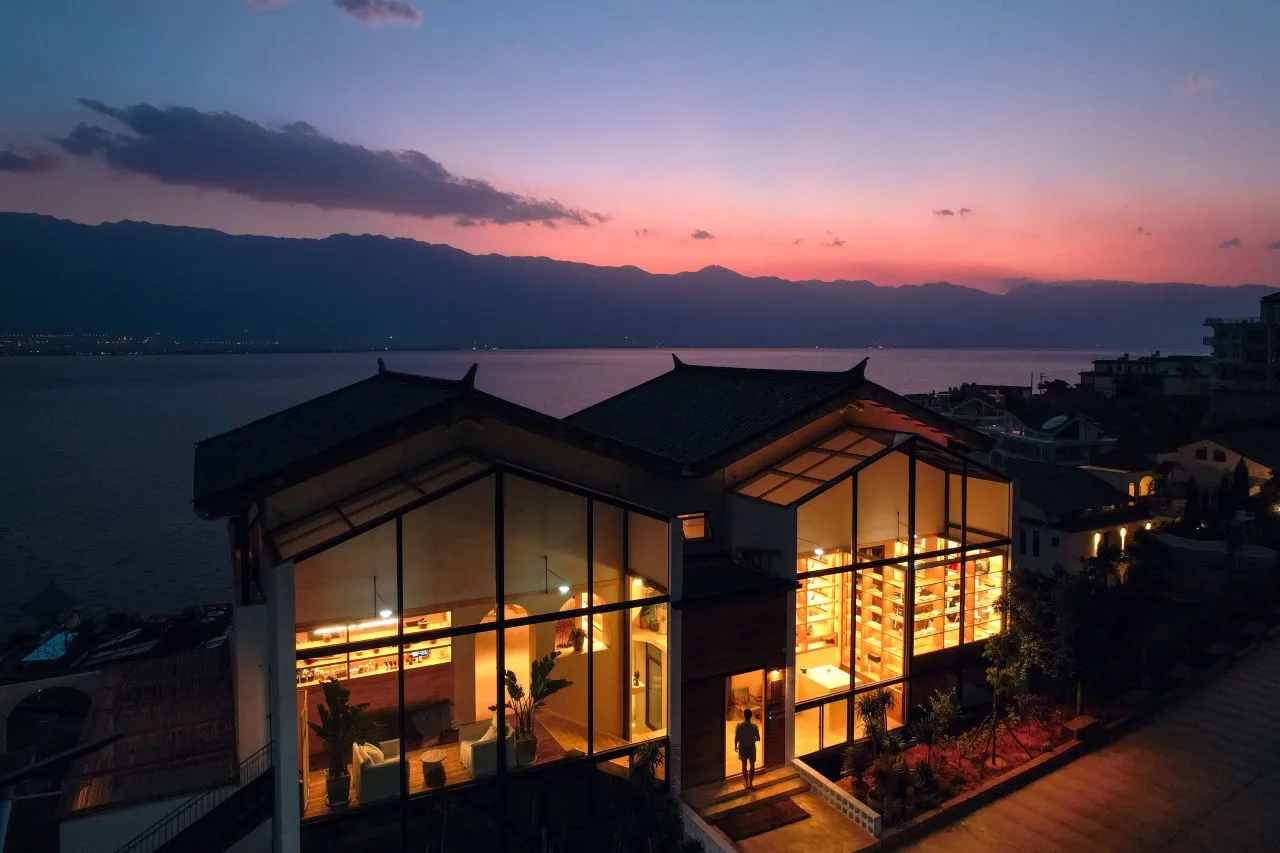 大理洱海酒店外景3